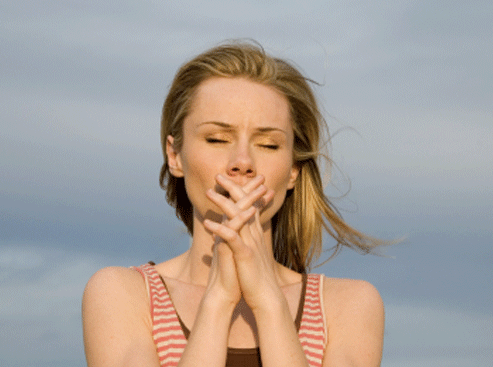 vrouw met liefdesverdriet